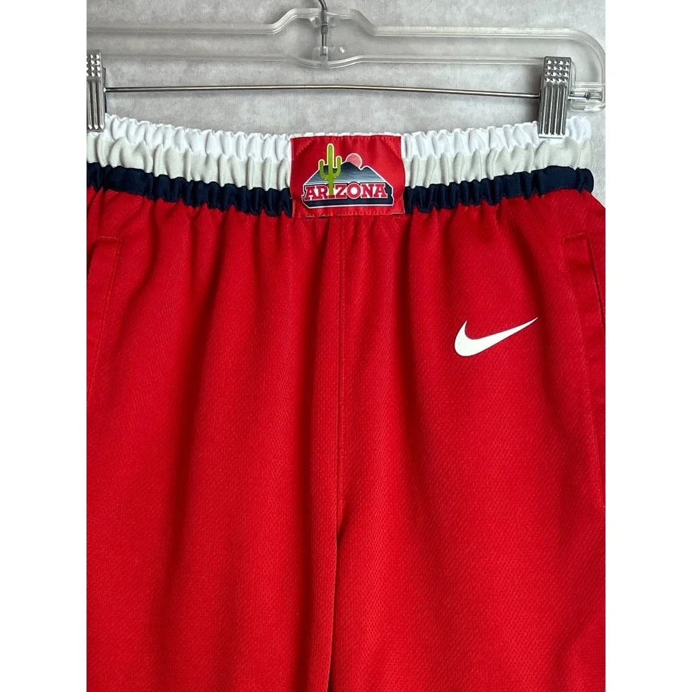 Arizona Wildcats Nike Basketball Game Shorts Mens Medium Red Dri Fit Performance